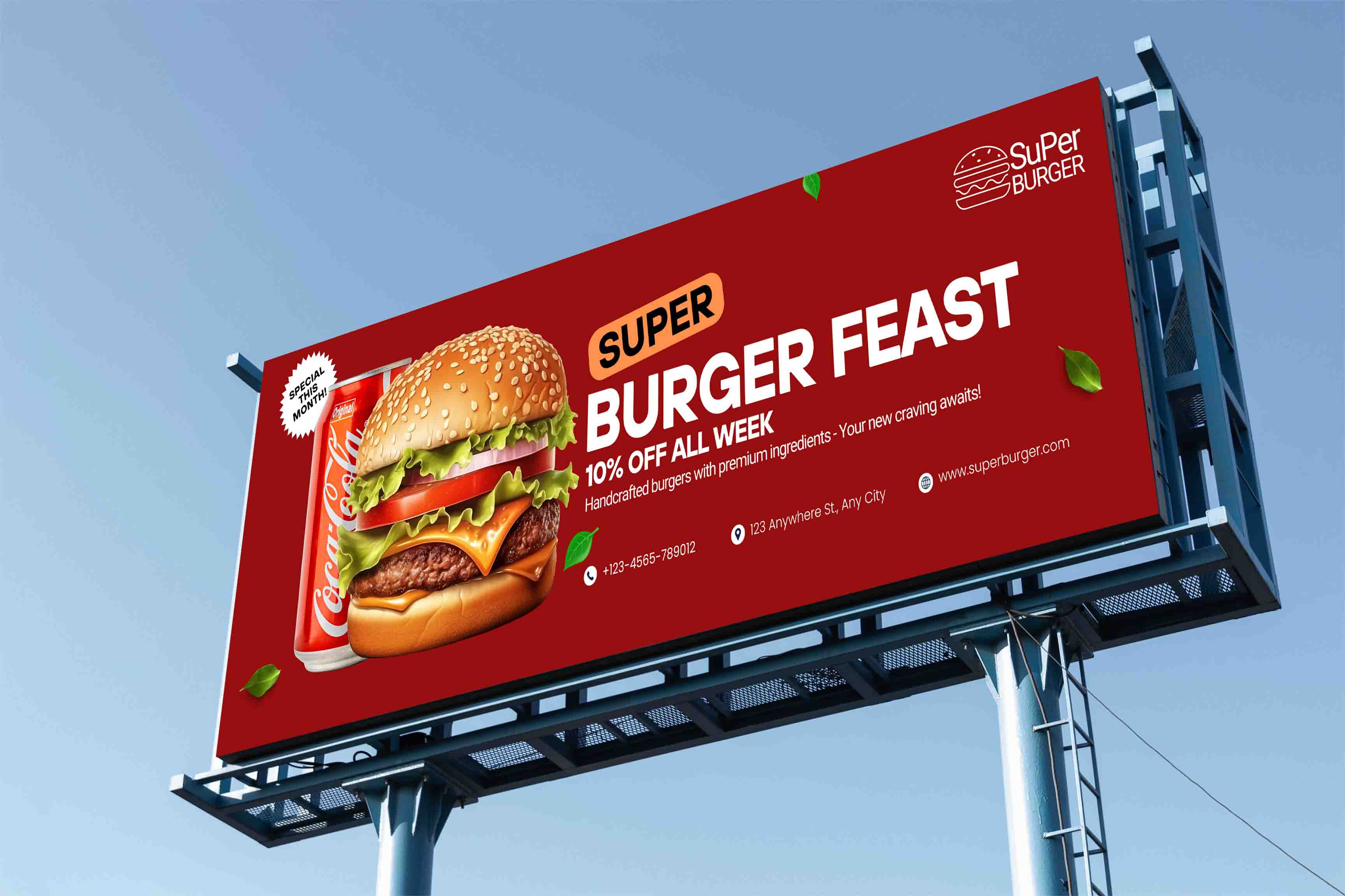 Burger Feast Poster